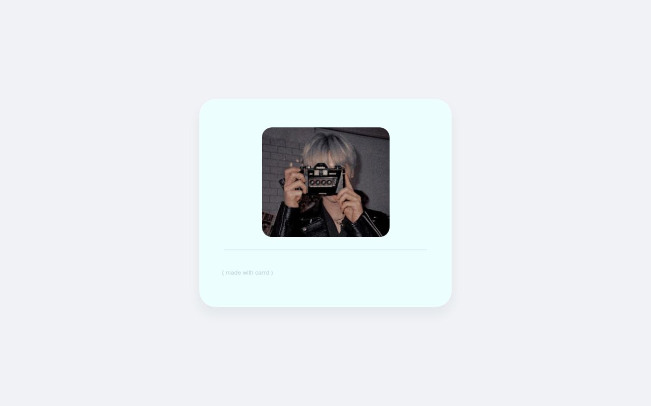 Carrd profile picture for @photographs